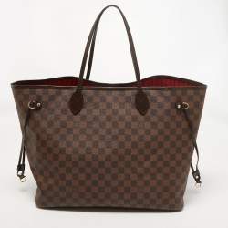 Louis Vuitton Damier Ebene Canvas Neverfull GM Bag