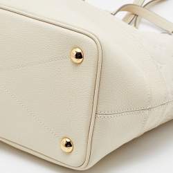 Pre Owned Louis Vuitton Neige Monogram Empreinte Leather Citadine PM Bag