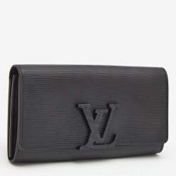 Louis Vuitton Black Epi Leather Louise Wallet
