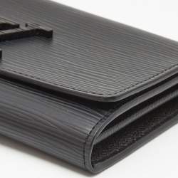 Louis Vuitton Black Epi Leather Louise Wallet