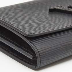 Louis Vuitton Black Epi Leather Louise Wallet