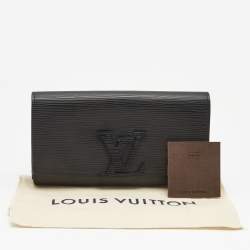 Louis Vuitton Black Epi Leather Louise Wallet