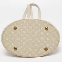 مملوكة مسبقًا Louis Vuitton Dune Monogram Mini Lin Canvas Bucket PM Bag