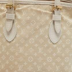 مملوكة مسبقًا Louis Vuitton Dune Monogram Mini Lin Canvas Bucket PM Bag