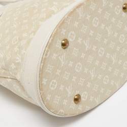 مملوكة مسبقًا Louis Vuitton Dune Monogram Mini Lin Canvas Bucket PM Bag