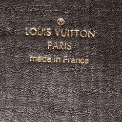 Pre Owned Louis Vuitton Fusain Monogram Idylle Fabric Epopee Rolling Luggage