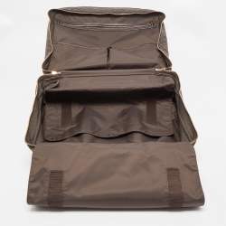 Pre Owned Louis Vuitton Fusain Monogram Idylle Fabric Epopee Rolling Luggage