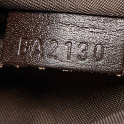 Pre Owned Louis Vuitton Fusain Monogram Idylle Fabric Epopee Rolling Luggage