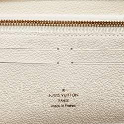 Louis Vuitton Neige Monogram Empreinte Leather Secret Long Wallet