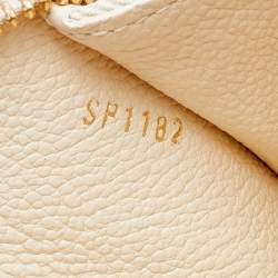 Louis Vuitton Neige Monogram Empreinte Leather Secret Long Wallet