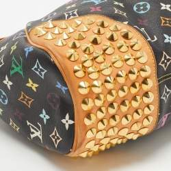 Pre Owned Louis Vuitton Black Multicolor Monogram Canvas Chrissie MM Bag