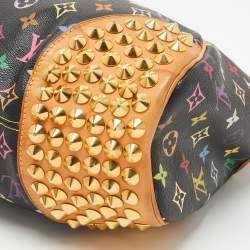 Pre Owned Louis Vuitton Black Multicolor Monogram Canvas Chrissie MM Bag
