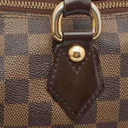 Pre Owned Louis Vuitton Damier Ebene Canvas Saleya MM Bag