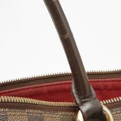 Pre Owned Louis Vuitton Damier Ebene Canvas Saleya MM Bag