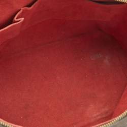 Pre Owned Louis Vuitton Damier Ebene Canvas Saleya MM Bag