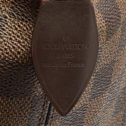 Pre Owned Louis Vuitton Damier Ebene Canvas Saleya MM Bag