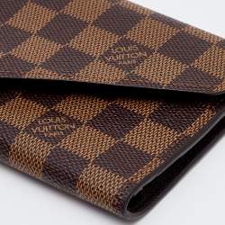 Louis Vuitton Damier Ebene Canvas Josephine Wallet 