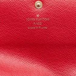 Louis Vuitton Damier Ebene Canvas Emilie Wallet
