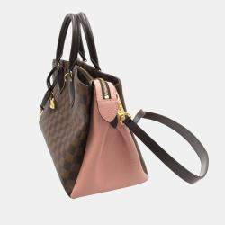 Pre Owned Louis Vuitton Brown Canvas Damier Ebene Normandy