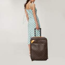 Pre Owned Louis Vuitton Monogram Canvas Business Pegase Legere 55 Luggage
