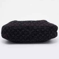 Pre Owned Louis Vuitton Black Monogram Denim Daily PM Bag