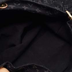 Pre Owned Louis Vuitton Black Monogram Denim Daily PM Bag