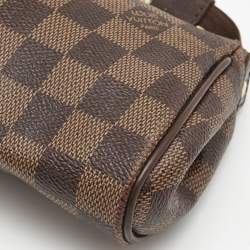 Pre Owned Louis Vuitton Damier Ebene Canvas Eva Pochette