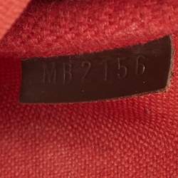 Pre Owned Louis Vuitton Damier Ebene Canvas Eva Pochette