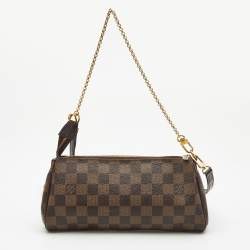 Pre Owned Louis Vuitton Damier Ebene Canvas Eva Pochette