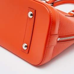 Pre Owned Louis Vuitton Piment Epi Leather Alma PM Bag