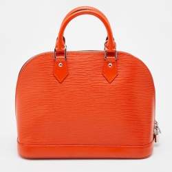 Pre Owned Louis Vuitton Piment Epi Leather Alma PM Bag