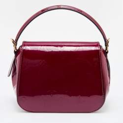 Pre Owned Louis Vuitton Amethyste Monogram Vernis Pasadena Bag