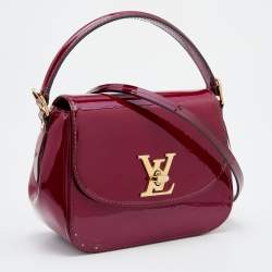 Pre Owned Louis Vuitton Amethyste Monogram Vernis Pasadena Bag