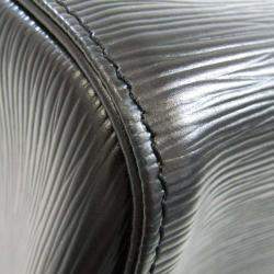 Pre Owned Louis Vuitton Black Epi Leather Keepall 50 Duffel Bag