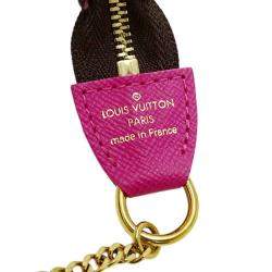 Pre Owned Louis Vuitton Brown Monogram Canvas Holiday Edition Mini Pochette Accessoires