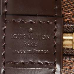 Pre Owned Louis Vuitton Damier Ebene Canvas Alma BB Bag
