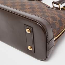 Pre Owned Louis Vuitton Damier Ebene Canvas Alma BB Bag
