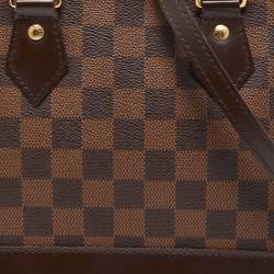 Pre Owned Louis Vuitton Damier Ebene Canvas Alma BB Bag