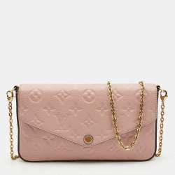 pink and white louis vuitton purse