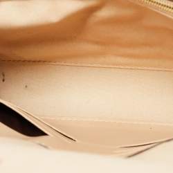 Pre Owned Louis Vuitton Dune Monogram Vernis Ana Clutch Bag