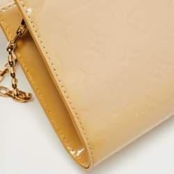 Pre Owned Louis Vuitton Dune Monogram Vernis Ana Clutch Bag