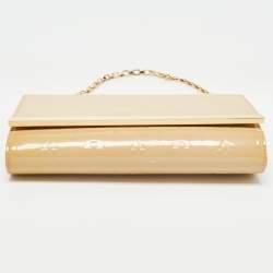 Pre Owned Louis Vuitton Dune Monogram Vernis Ana Clutch Bag