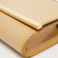 Pre Owned Louis Vuitton Dune Monogram Vernis Ana Clutch Bag