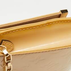 Pre Owned Louis Vuitton Dune Monogram Vernis Ana Clutch Bag