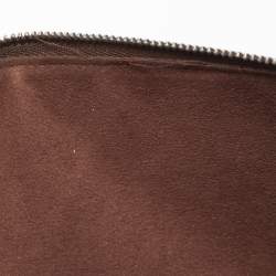 Pre Owned Louis Vuitton Moka Epi Leather Pochette Accessories