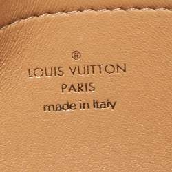 Pre Owned Louis Vuitton Camel Monogram Leather Coussin Pochette Bag