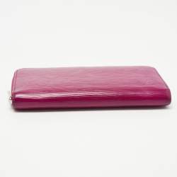 Louis Vuitton Red Epi Leather Zippy Wallet