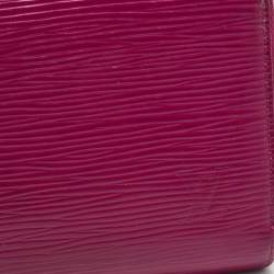Louis Vuitton Red Epi Leather Zippy Wallet