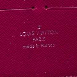Louis Vuitton Red Epi Leather Zippy Wallet