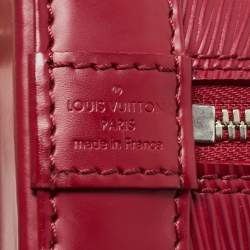 Pre Owned Louis Vuitton Fuchsia Epi Leather Alma BB Bag